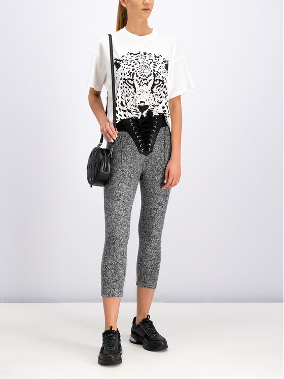 Pantaloni di tessuto FJOG18019S Grigio Regular Fit...