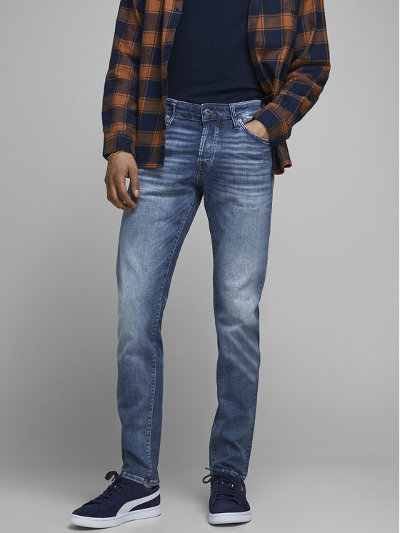 Jack&Jones Blugi Glenn 12148275 Albastru Slim Fit