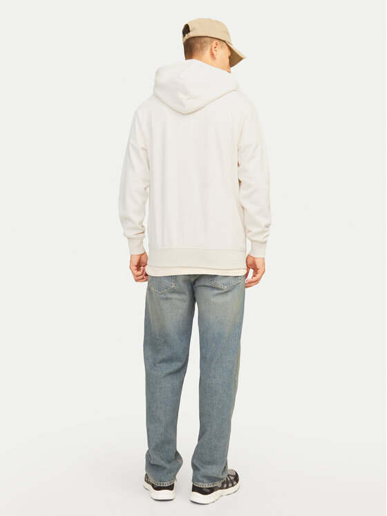 Jack&Jones Jack&Jones Felpa Bronx 12262919 Écru Regular Fit