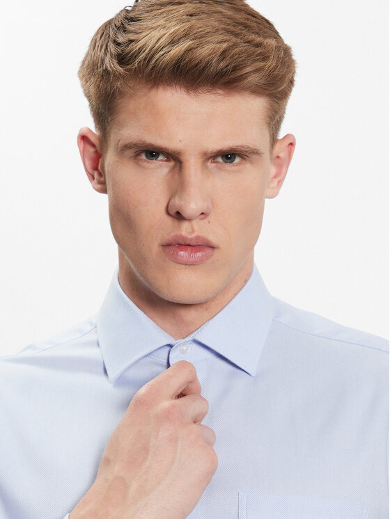 Seidensticker Seidensticker Camicia 01.193650 Blu Regular Fit