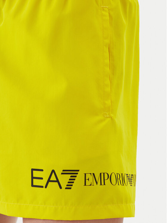 EA7 Emporio Armani EA7 Emporio Armani Плувни шорти 7M002000 AF13049 M2047 Жълт Regular Fit