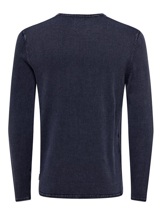Only & Sons Only & Sons Pullover 22006806 Dunkelblau Regular Fit