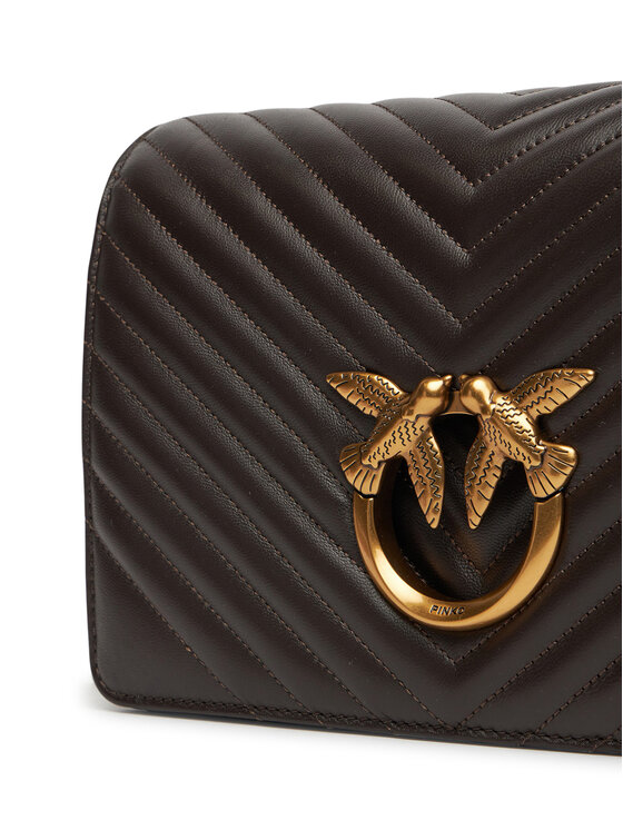 PINKO PINKO Soma Love Click Classic PE 25 PLTT 100063 A0GK Brūns