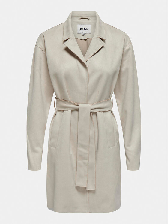 ONLY ONLY Cappotto di transizione Joline 15315660 Beige Regular Fit