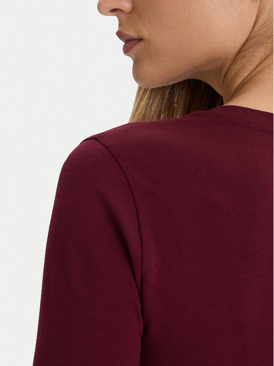 Guess Guess Blusa W5BI74 J1314 Rosso Slim Fit
