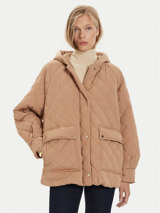 Marella Marella Преходно яке Fabiana 2423486064 Бежов Regular Fit