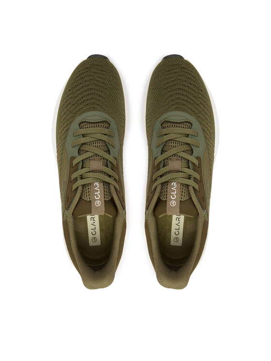 Clarks Clarks Сникърси Pace Move 26186614 Зелен