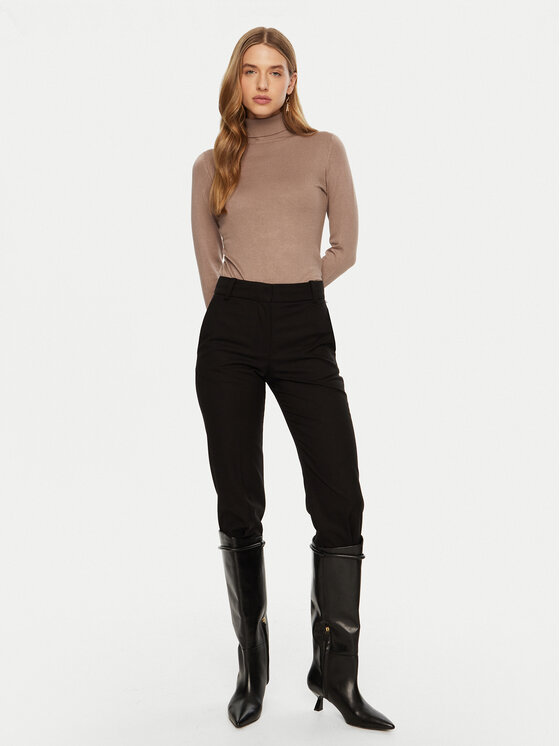 ACCESS FASHION ACCESS FASHION Golf 44-8074 Bež Slim Fit