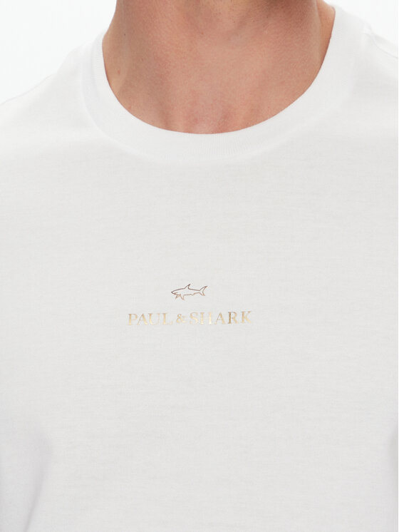 Paul&Shark Paul&Shark T-shirt C0P1240 Bijela Regular Fit