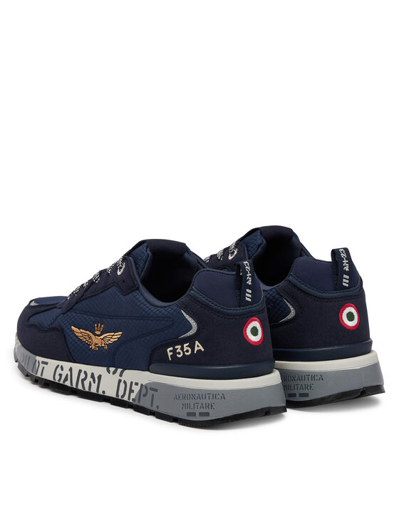 Aeronautica Militare Aeronautica Militare Sneakersy 261SC0276UCT04327 Tmavomodrá