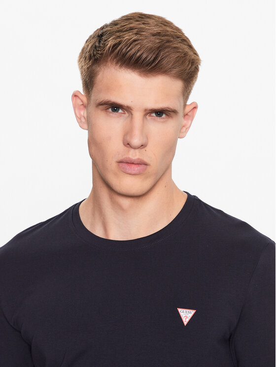 Guess Guess S dlhými rukávmi M2YI28 J1314 Tmavomodrá Slim Fit