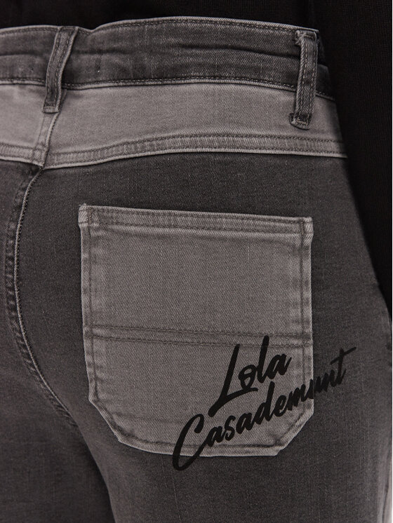 LOLA CASADEMUNT LOLA CASADEMUNT Džínsy LF2514015 Sivá Wide Leg