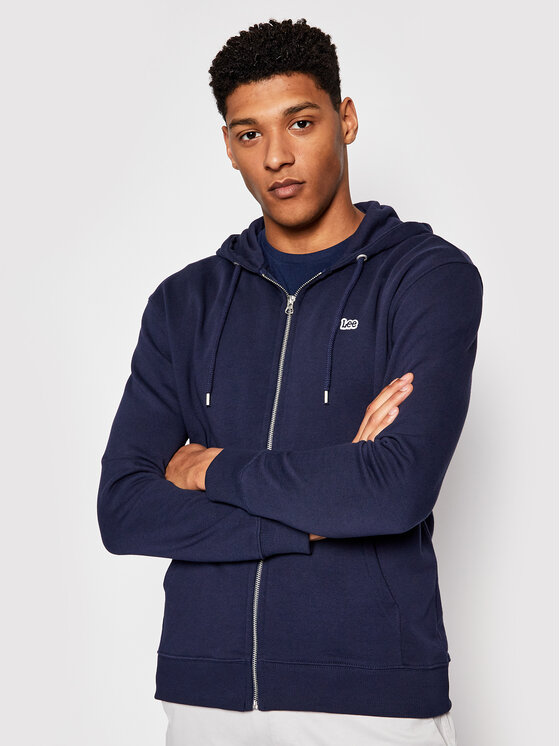 Lee Lee Суитшърт Basic L80KSP35 112121426 Тъмносин Regular Fit