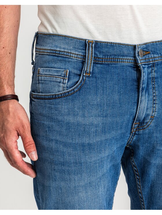 Mustang Mustang Jeansy OREGON TAPERED Niebieski Slim Fit