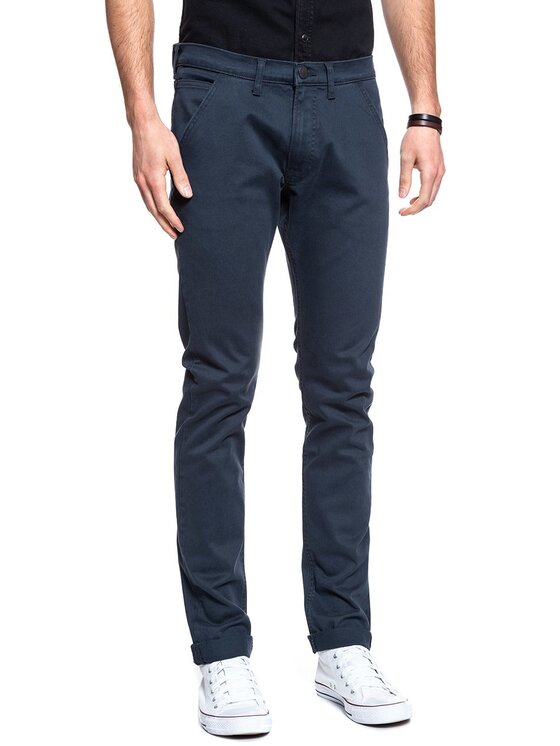 Lee Lee Jeansy LUKE Niebieski Slim Fit