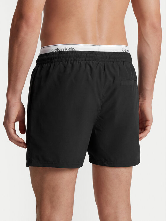 Calvin Klein Swimwear Calvin Klein Swimwear Plavecké šortky LV00N61024 Čierna Regular Fit