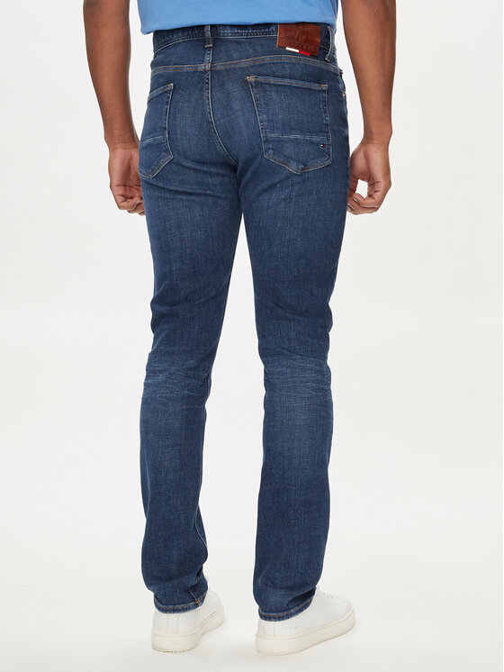 Tommy Hilfiger Tommy Hilfiger Farmer Bleecker MW0MW34511 Sötétkék Slim Fit