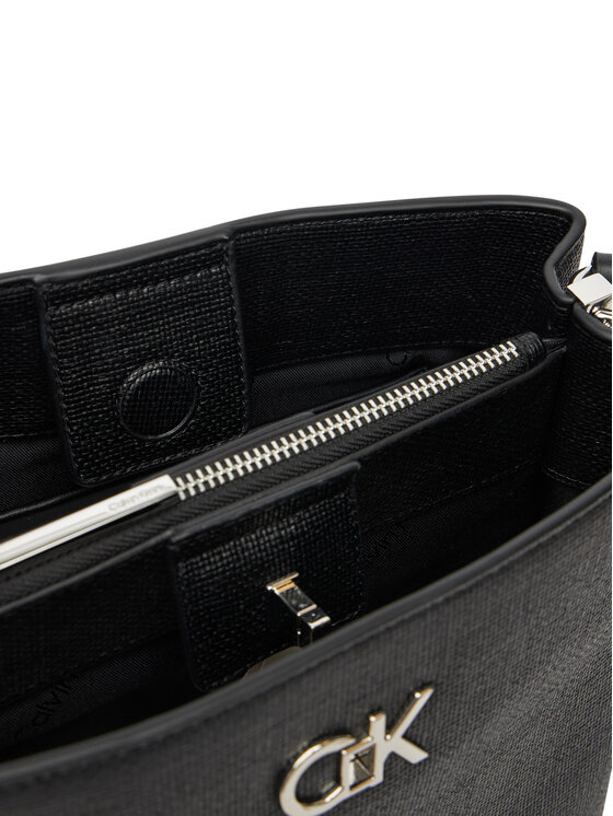Calvin Klein Calvin Klein Torebka Ck Bucket Bag_Tex K60K613179 Czarny