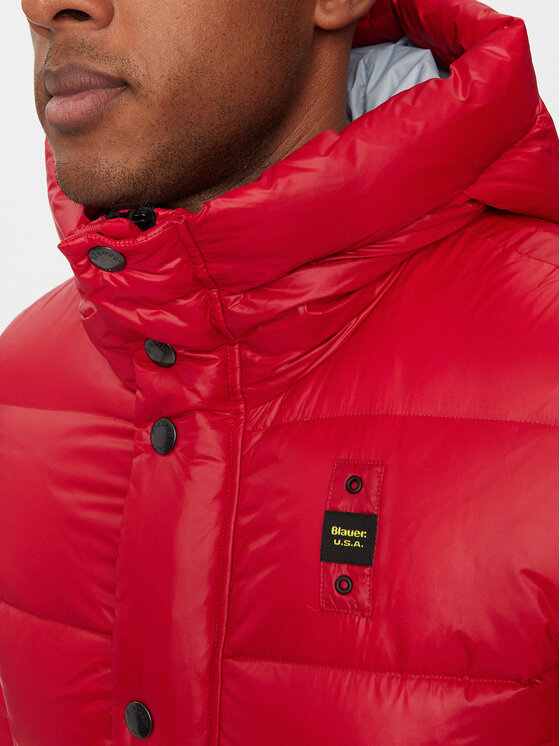 Blauer Blauer Μπουφάν πουπουλένιο 24WBLUC03028 Κόκκινο Regular Fit