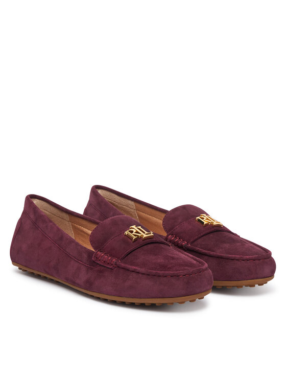 LAUREN RALPH LAUREN LAUREN RALPH LAUREN Μοκασίνια Barnsbury 802821629037 Μπορντό