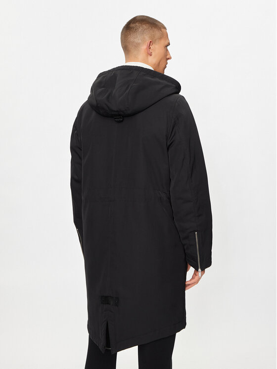 Moose Knuckles Moose Knuckles Parka Garson M33MP244 Czarny Regular Fit