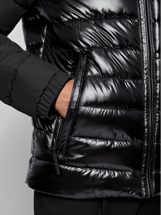 BOSS BOSS Зимно яке Cure 50446165 Черен Regular Fit