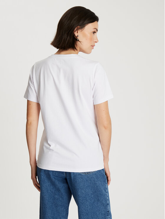 Cross Jeans Cross Jeans T-Shirt 56236-008 Biały