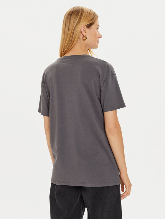 Brave Soul Brave Soul T-shirt LTS-568JEMIMA Siva Oversize