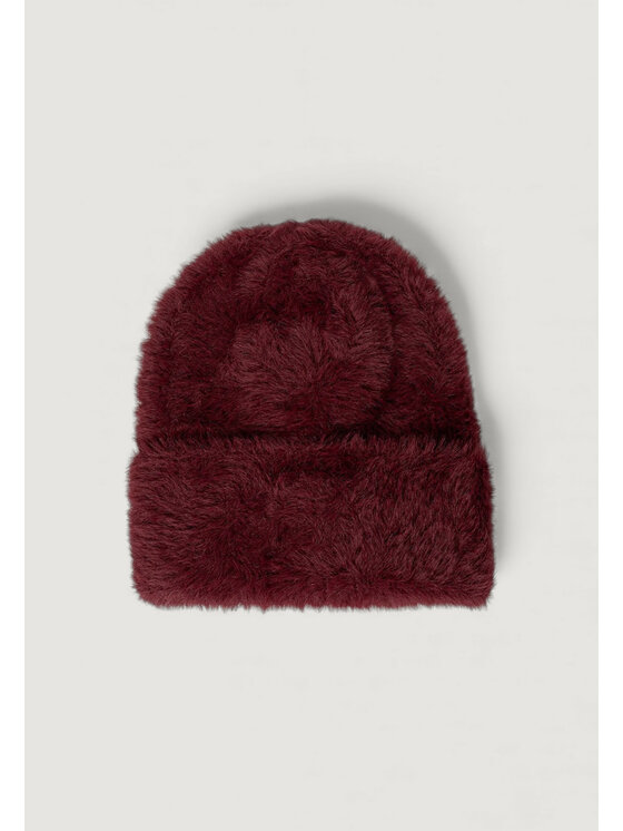 Tommy Jeans Tommy Jeans Berretto TJW HERITAGE FLUFFY BEANIE Bordeaux