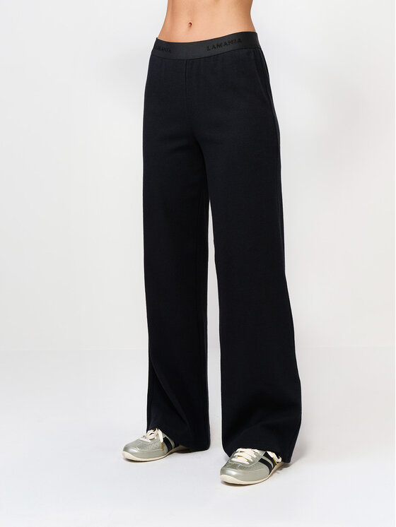 La Mania La Mania Teplákové kalhoty LULU Černá Basic Fit