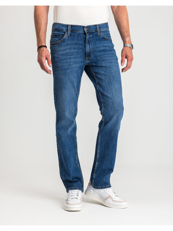 Mustang Mustang Jeansy TRAMPER STRAIGHT Niebieski Straight Fit