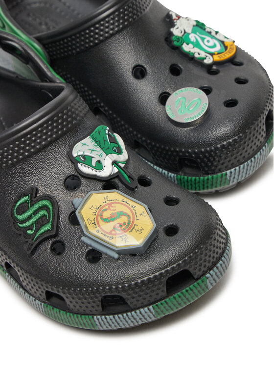 Crocs Crocs Šlepetės Harry Potter Classic Slytherin Clog K 210542 Juoda