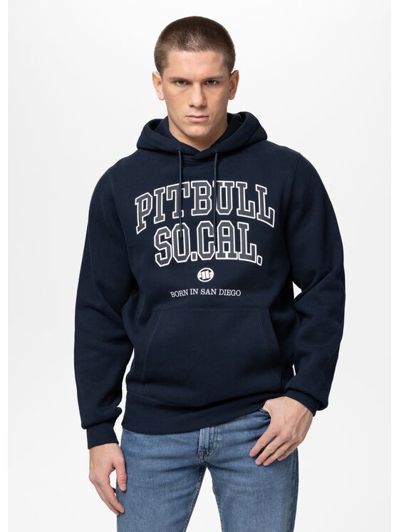 PITBULL PITBULL Bluza SO CAL Granatowy Regular Fit