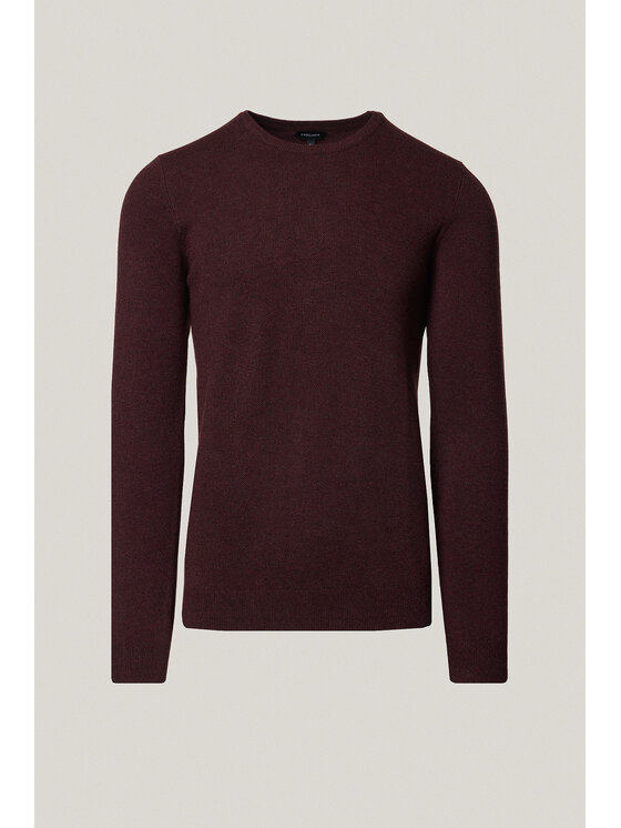 Próchnik Próchnik Sweter PM16 SW073225000066 Bordowy Regular Fit