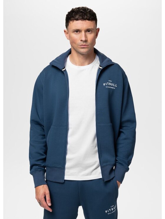 PITBULL PITBULL Bluza SAMPSON Niebieski Regular Fit