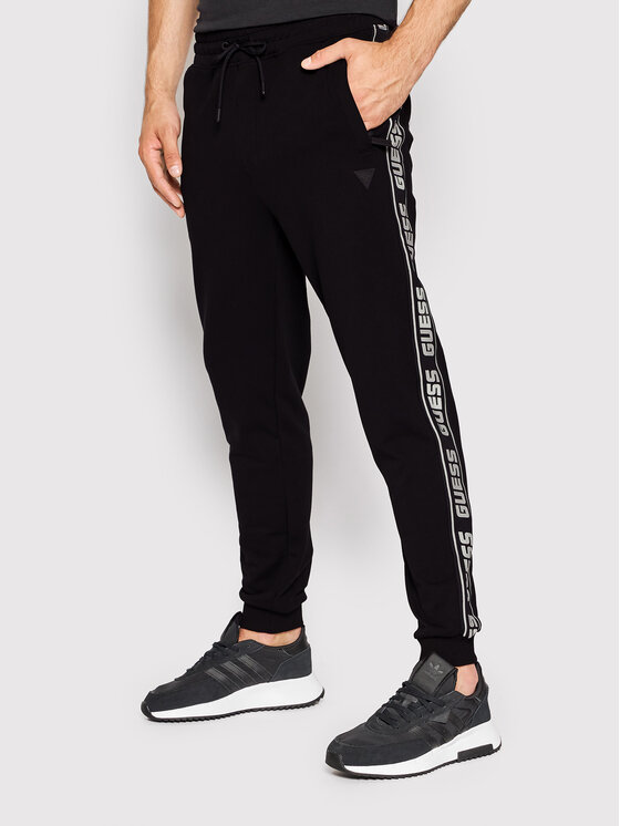 Guess Guess Спортивні штани Z2YB19 K6ZS1 Чорний Regular Fit
