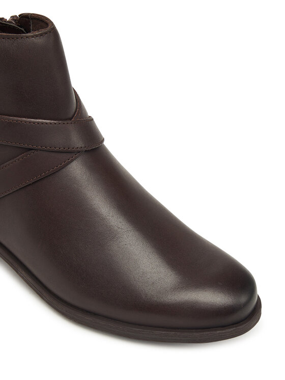 Clarks Clarks Μποτάκια Havisham Bay 26182942 Καφέ