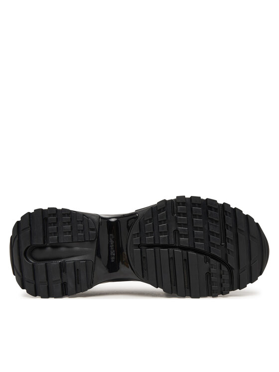 Calvin Klein Calvin Klein Αθλητικά Hike Runner Laceup Strip M-Lt HM0HM02154 Μαύρο