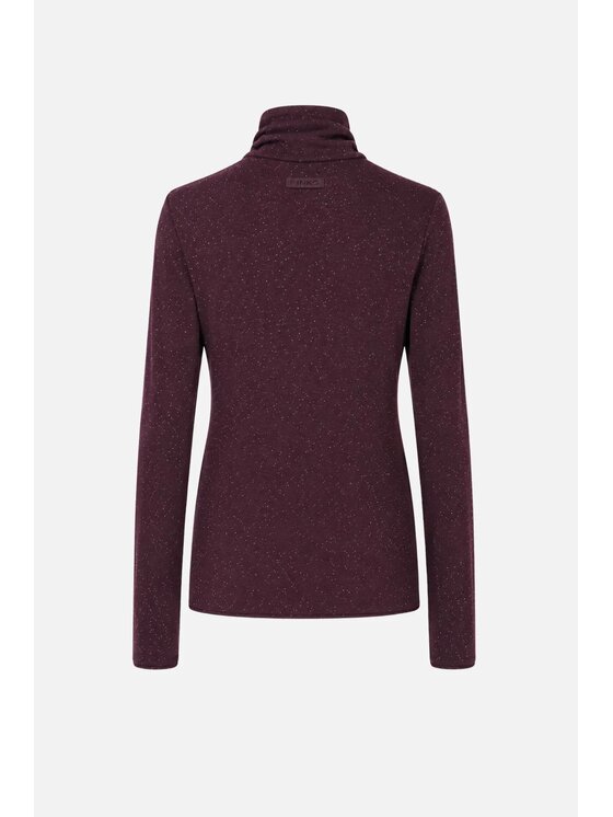 PINKO PINKO Μπλουζάκι Moss Maglia Μπορντό Regular Fit