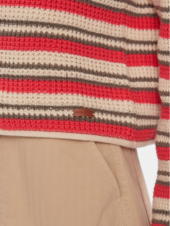 Pepe Jeans Pepe Jeans Kardigán Gala Cardigan PL702107 Piros Slim Fit