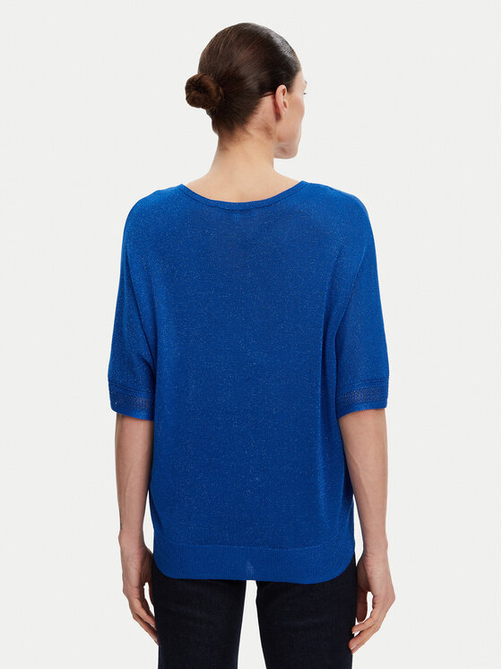 Morgan Morgan Bluse 241-MCHRIS Blau Relaxed Fit