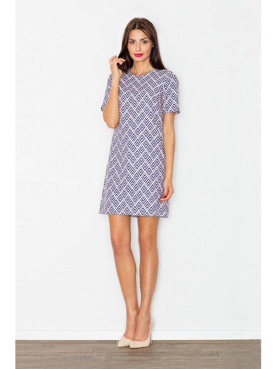 FIGL FIGL Šaty M519 Farebná Regular Fit