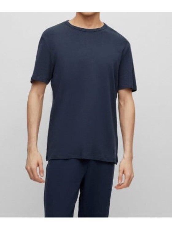 HUGO Hugo T-Shirt Dozy Tmavomodrá Regular Fit
