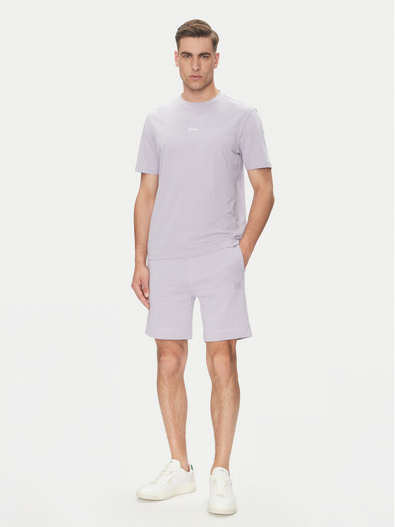 BOSS BOSS Спортивні шорти Sewalk 50511726 Фіолетовий Regular Fit