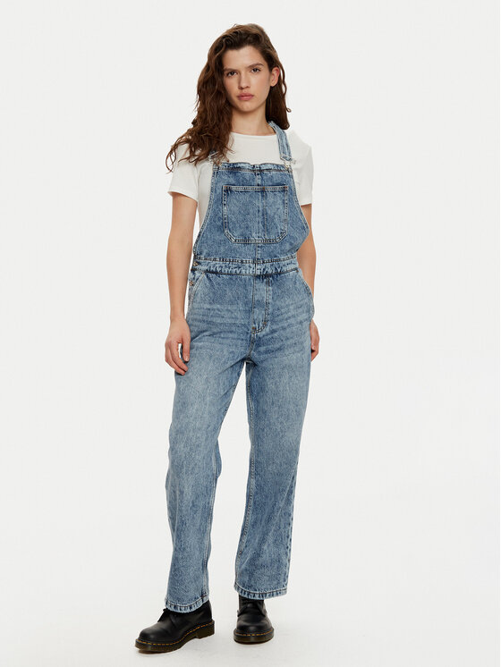 Mustang Mustang Jeans kombinezon Olympia 1015583 Plava Loose Fit
