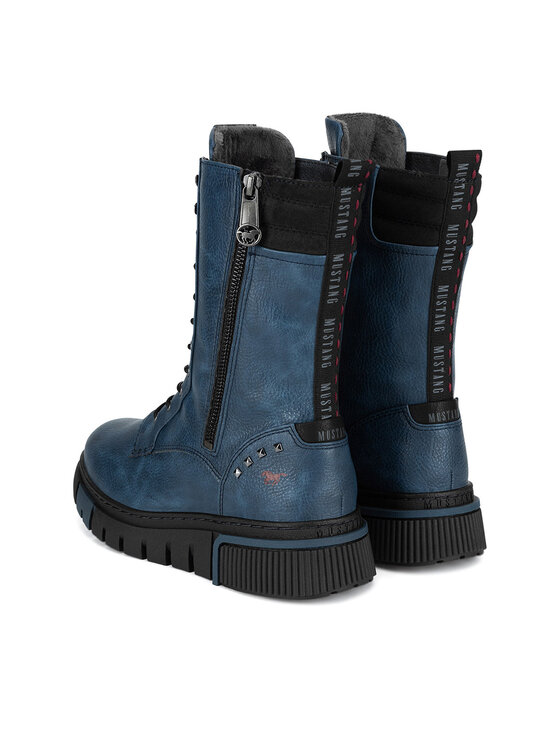 Mustang Mustang Stiefeletten 1502-503 Dunkelblau
