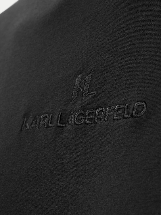 KARL LAGERFELD KARL LAGERFELD T-Shirt 755047 563221 Czarny Regular Fit