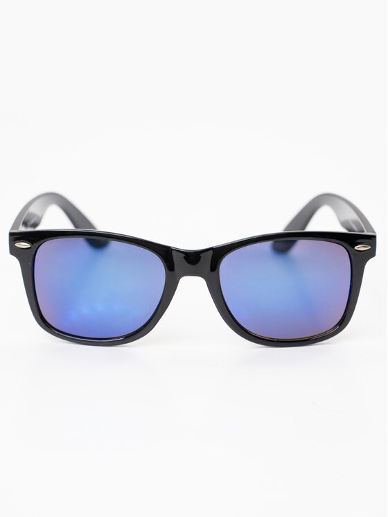 Jigga Wear Jigga Wear Okulary przeciwsłoneczne Klasyczne na wakacje lato urlop basen Czarny