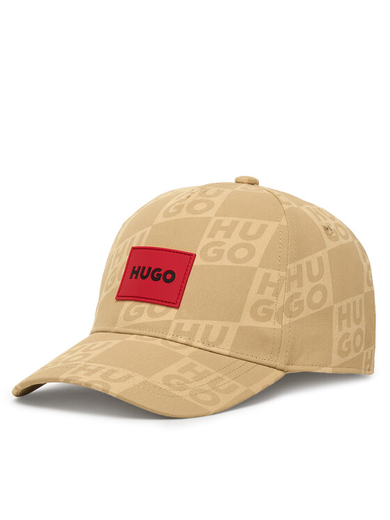 HUGO HUGO Kšiltovka G01168 S Tmavě béžová
