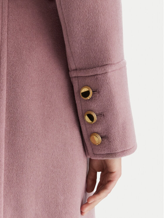 Marciano Guess Marciano Guess Μάλλινο παλτό 5BGL26 1799Z Μωβ Regular Fit